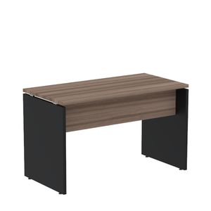 Mesa Secretaria Pe25 120X60 Walnut E Preto - Pandin
