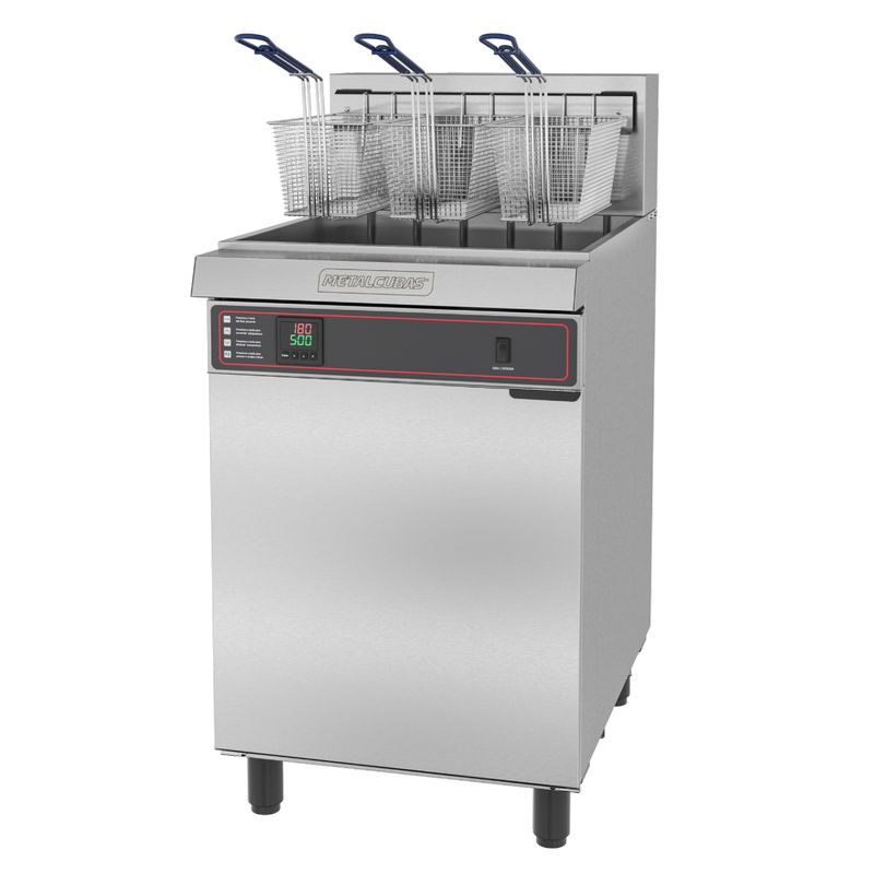 FRITADEIRA-ELETRICA-FAO-3C-38L-AGUA-OLEO-18.000W-220V-TRIFASICO---METALCUBAS