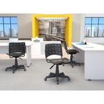 CADEIRA-SECRETARIA-GIRATORIA-ERGOPLAX-PRETA-COM-BRACO---PLAXMETAL