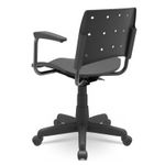 CADEIRA-SECRETARIA-GIRATORIA-ERGOPLAX-PRETA-COM-BRACO---PLAXMETAL