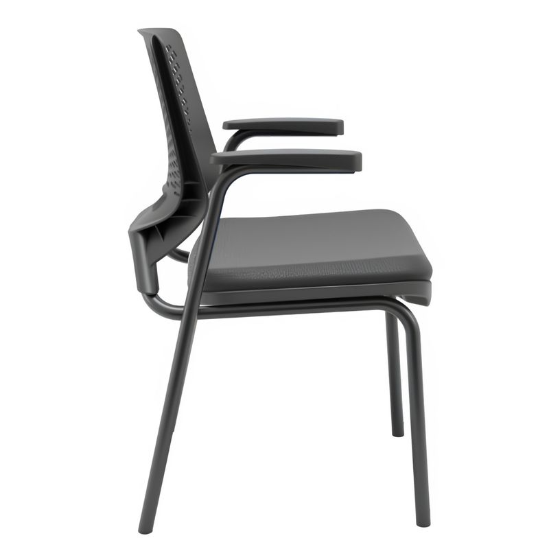 CADEIRA-BEEZI-FIXA-VINIL-PRETO-COM-BRACO---PLAXMETAL
