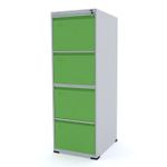 ARQUIVO-DE-ACO-133X47X57-4-GAVETAS-OFICIO-PORTAS-VERDE----PANDIN