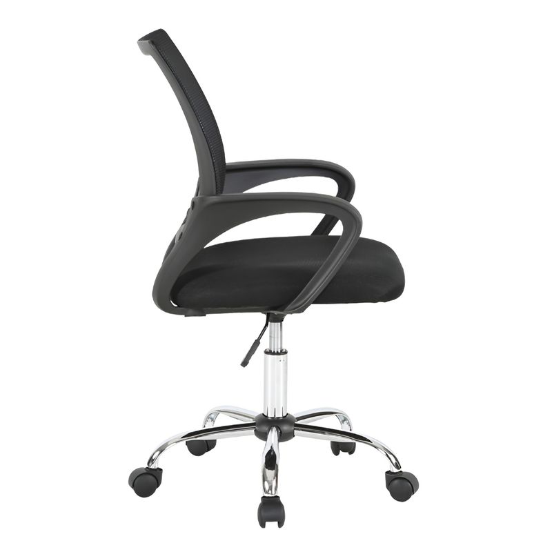CADEIRA-EXECUTIVA-MANCHESTER-LIGHT-PRETA-BASE-CROMADA---FRATINI
