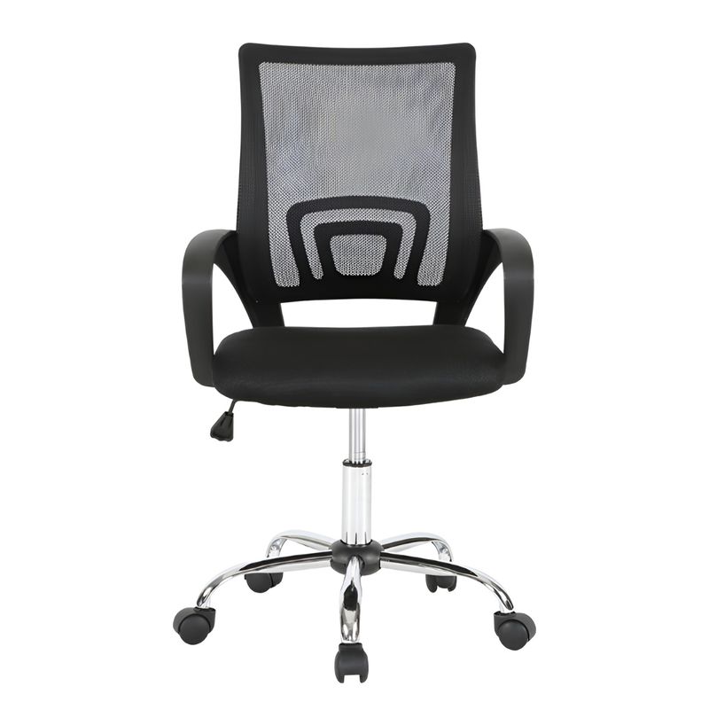 CADEIRA-EXECUTIVA-MANCHESTER-LIGHT-PRETA-BASE-CROMADA---FRATINI