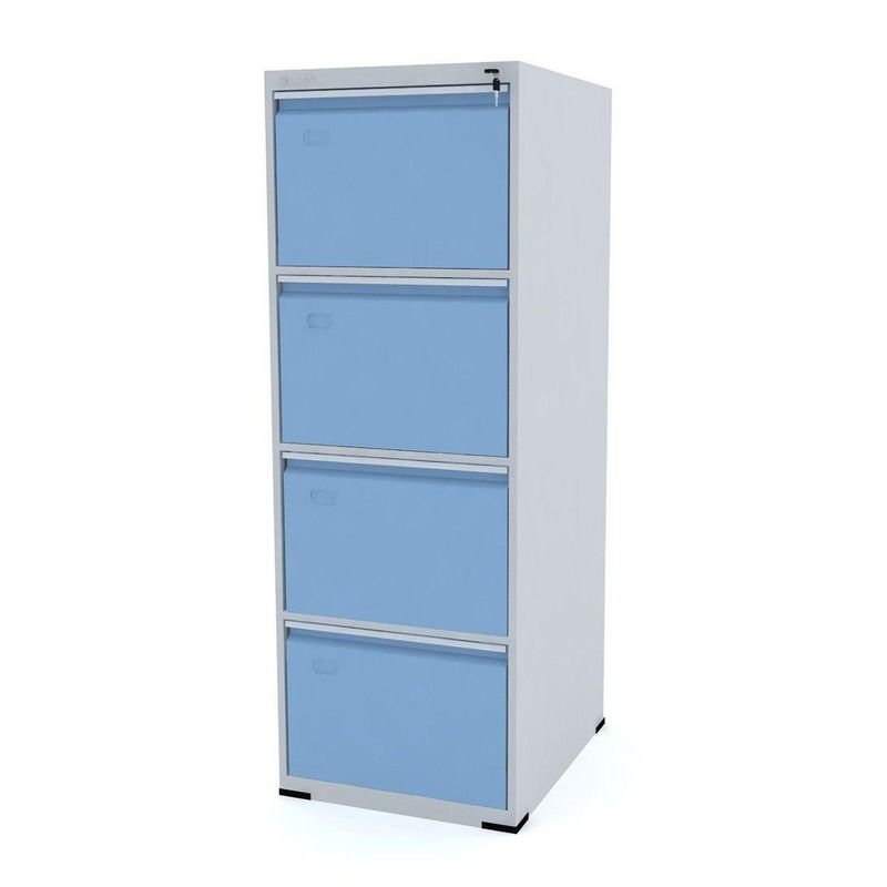 ARQUIVO-DE-ACO-OFICIO-133X47X57-4-GAVETAS-AZUL-CLARO---PANDIN