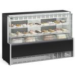 VITRINE-REFRIGERADA-CONFEITARIA-AURORA-SERPENTINA-GPEA-175R-PRETO-VIDRO-RETO-220V---GELOPAR