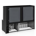 VITRINE-REFRIGERADA-CONFEITARIA-AURORA-SERPENTINA-GPEA-175R-PRETO-VIDRO-RETO-220V---GELOPAR