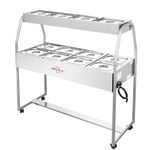 CARRO-BUFFET-CONJUGADO-DUPLO-SPL-509CO-8-CUBAS-QUENTES-E-4-FRIAS-127V---SPOLU