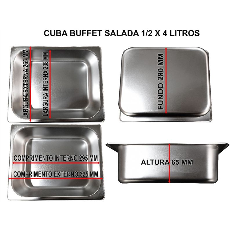 CARRO-BUFFET-CONJUGADO-DUPLO-SPL-509CO-8-CUBAS-QUENTES-E-4-FRIAS-127V---SPOLU