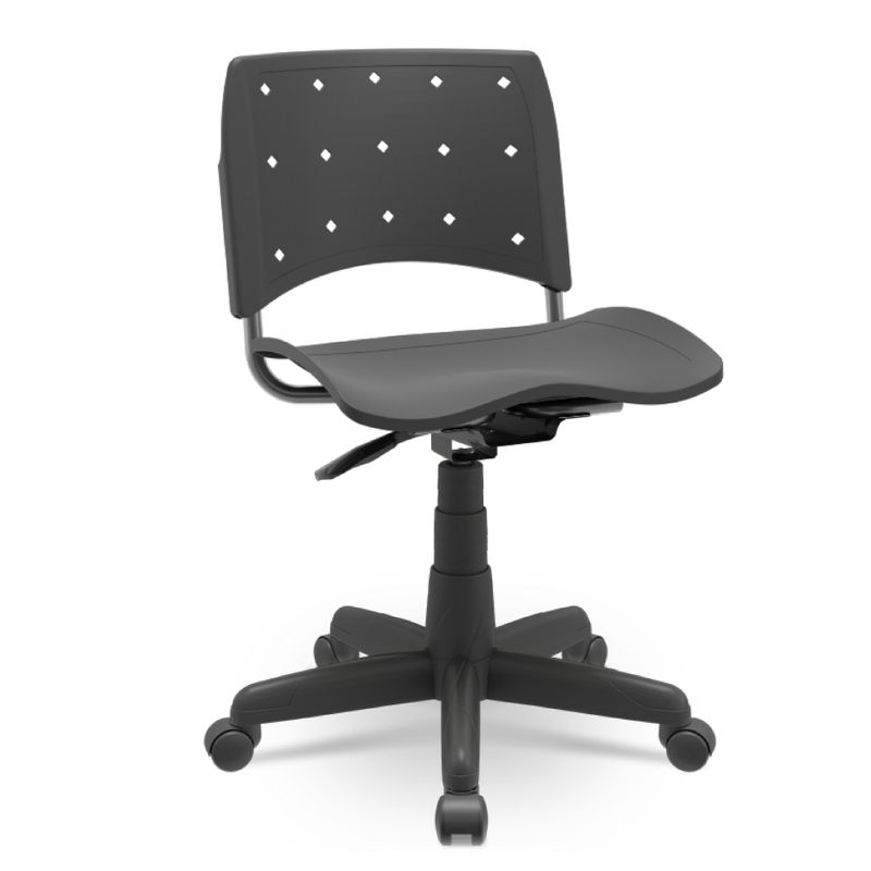 CADEIRA-ERGOPLAX-GIRATORIA-PRETO---PLAXMETAL