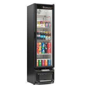 Refrigerador Expositor Gptu-230 228L Turmalina Preto 220V - Gelopar
