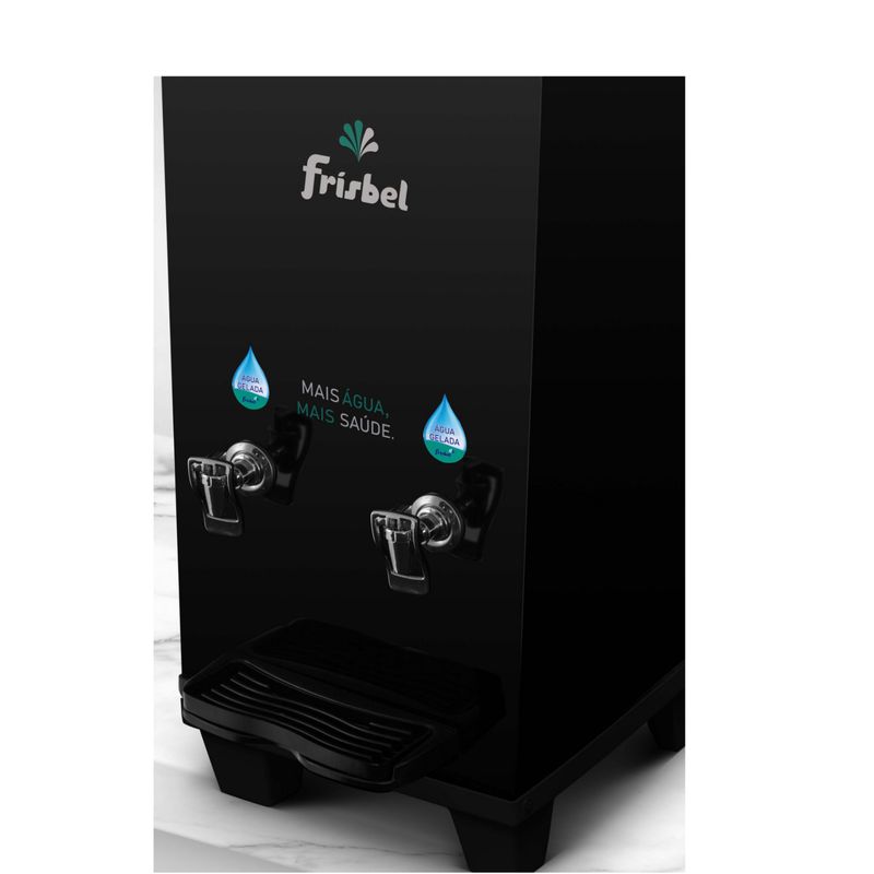 PURIFICADOR-BANCADA-25L-2-TORNEIRAS-RA25-OFFICE-BLACK-COM-FILTRO-220V---FRISBEL
