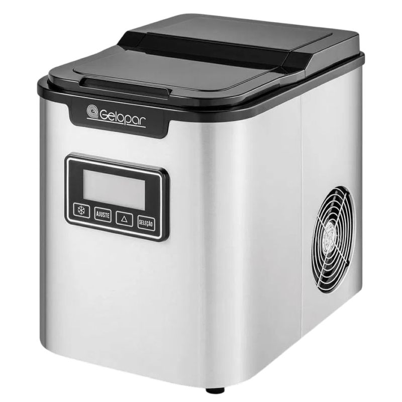 MAQUINA-DE-GELO-PORTATIL-INOX-GMGD15-12KG-DIA-127V---GELOPAR