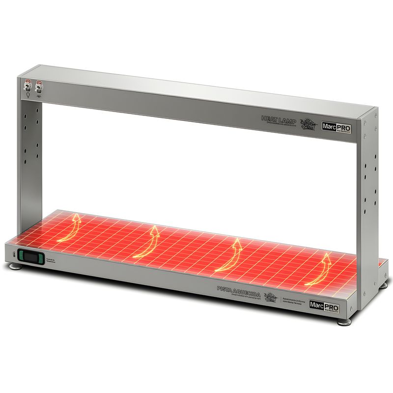 PISTA-AQUECIDA-HEAT-LAMP-MARCPRO-PH-1-100X40CM-880W-220V---MARCHESONI
