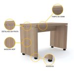 MESA-APARADOR-82X90X50-PE50-NATURALE-DETALHE-PRETO---PANDIN