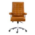 CADEIRA-PRESIDENTE-CALIFORNIA-CARAMELO-BASE-CROMADA---FRATINI
