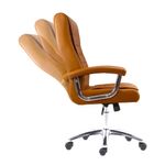 CADEIRA-PRESIDENTE-CALIFORNIA-CARAMELO-BASE-CROMADA---FRATINI