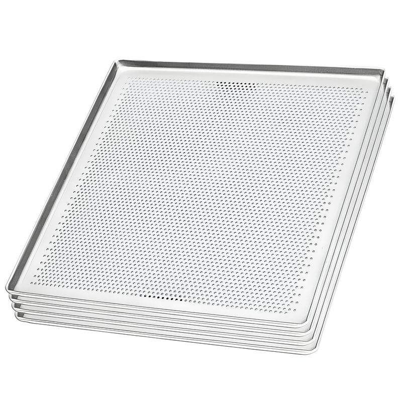 KIT-4-ASSADEIRAS-35X35-1CM-FORNO-TURBO-PERFURADO-ALUMINIO-07MM-MOLDADO---IMECA