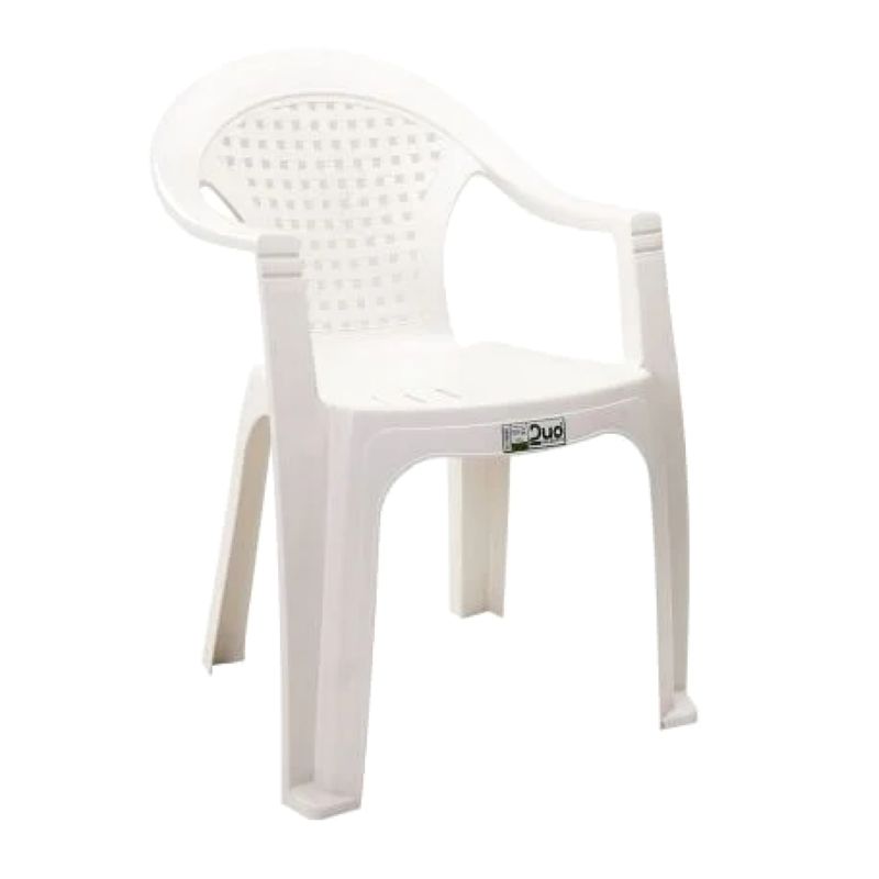 KIT-8-CADEIRAS-PLASTICAS-COM-BRACO-VIVIANE-BRANCA-156KG---DUOPLAST