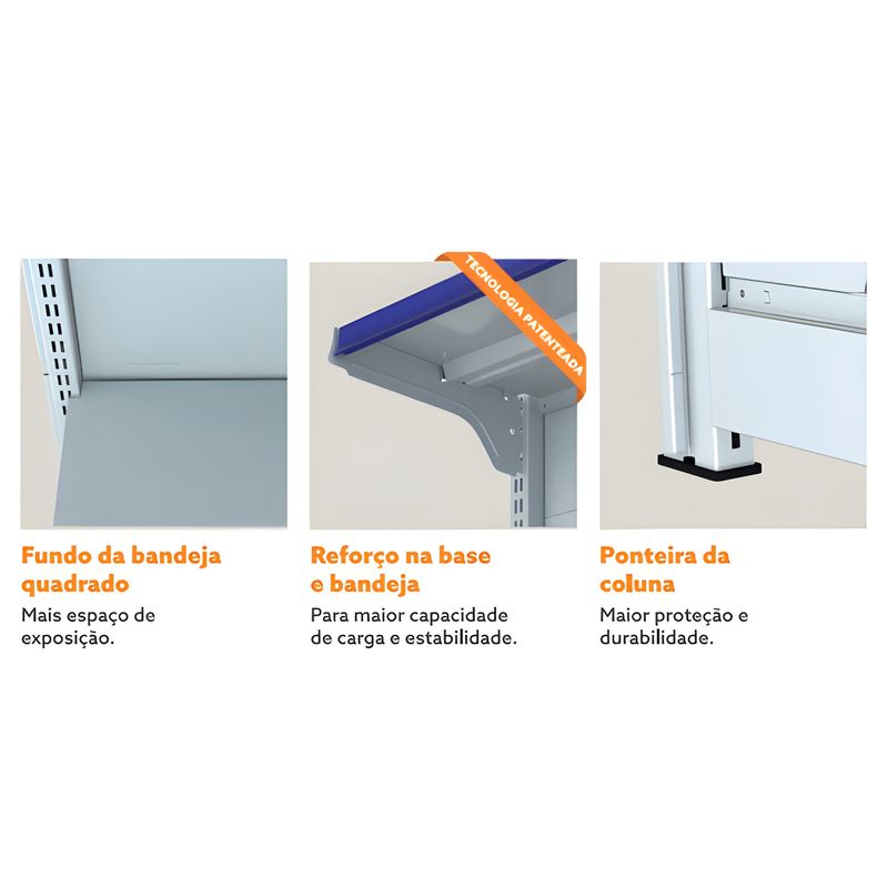 GONDOLA-FIT-40-INICIAL-CENTRO-137X90X60-C8-PRETO---AMAPA