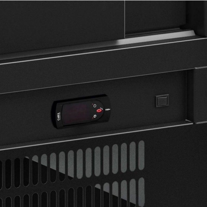 VITRINE-ESTUFA-MGEE-70-PRETO-VIDRO-RETO-SEM-BANDEJA-220V---GELOPAR