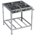 FOGAO-4-BOCAS-30X30CM-GAS-NATURAL-BAIXA-PRESSAO-PERFIL-65CM---METALMAQ