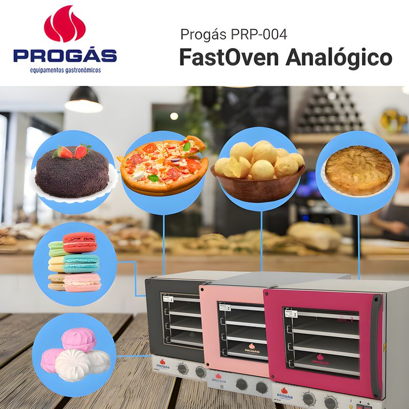 FORNO-TURBO-ELETRICO-ANALOGICO-FASTOVEN-PRP-004-G2-PRETO-4-BANDEJAS-127V---PROGAS