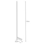 COLUNA-GONDOLA-FIT-PAREDE-170X40-KIT-TRAVA-F40-F50-BRANCO---AMAPA