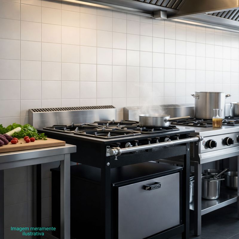 FOGAO-4-BOCAS-30X30-GOLD-CFZG-127-GAS-GLP-BAIXA-PRESSAO-PERFIL-7CM-COM-FORNO---CEFAZ