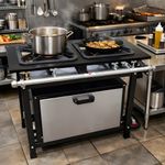 FOGAO-2-BOCAS-30X30-GOLD-CFZG-118-GAS-BAIXA-PRESSAO-PERFIL-7CM-COM-FORNO---CEFAZ