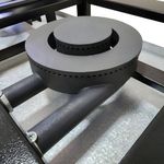 FOGAO-2-BOCAS-30X30-GOLD-CFZG-118-GAS-BAIXA-PRESSAO-PERFIL-7CM-COM-FORNO---CEFAZ