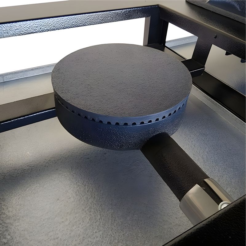 FOGAO-2-BOCAS-30X30-GOLD-CFZG-118-GAS-BAIXA-PRESSAO-PERFIL-7CM-COM-FORNO---CEFAZ