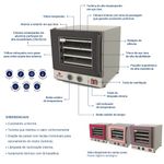 FORNO-TURBO-ELETRICO-ANALOGICO-FAST-OVEN-PRP-004-G2-PRETO-4-BANDEJAS-220V---PROGAS