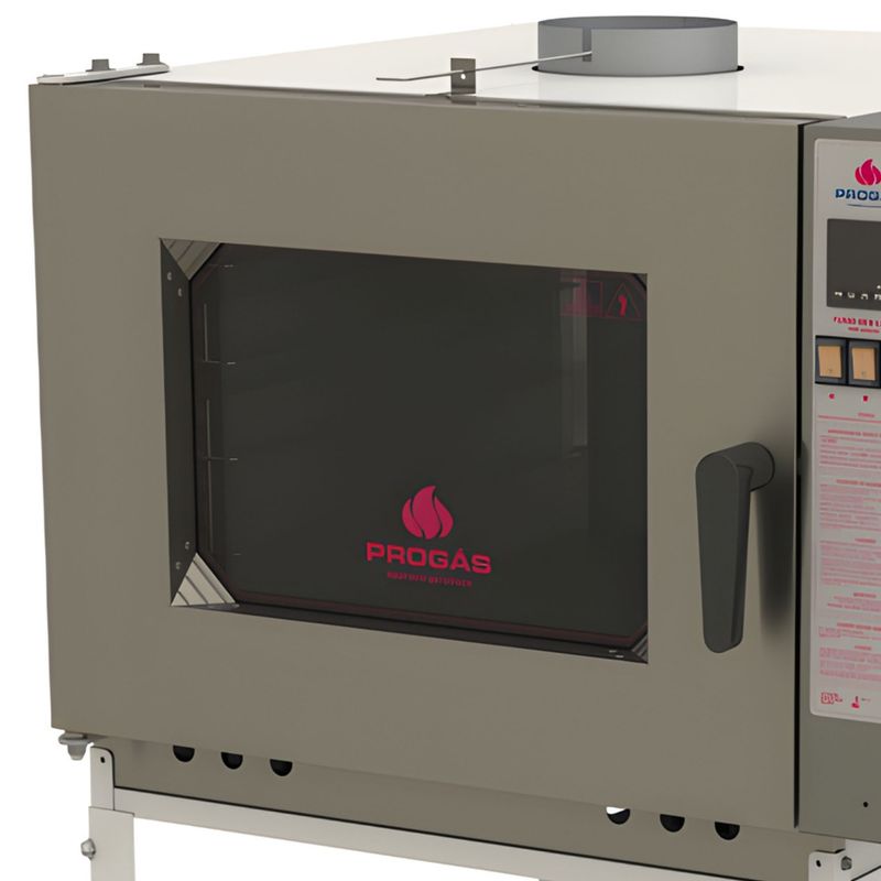 FORNO-TURBO-58X70-GAS-GLP-PRP-5000-NL-5-ESTEIRAS-BIVOLT---PROGAS