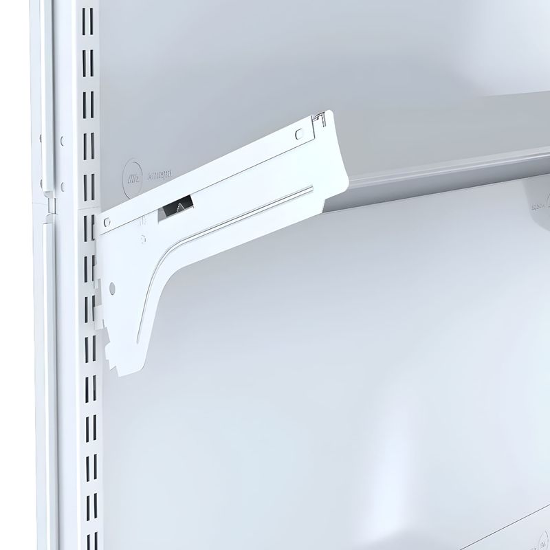 GONDOLA-PONTA-170X78-4-BANDEJAS-30CM---BASE-40CM-BRANCO---AMAPA