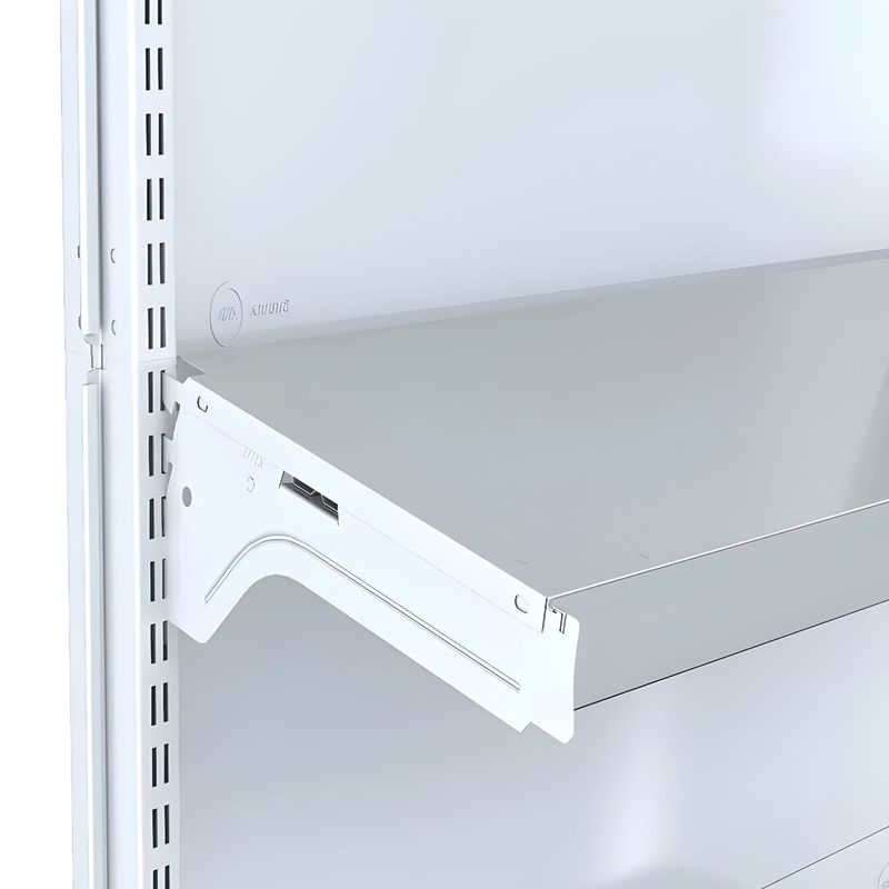 GONDOLA-PONTA-170X78-4-BANDEJAS-30CM---BASE-40CM-BRANCO---AMAPA