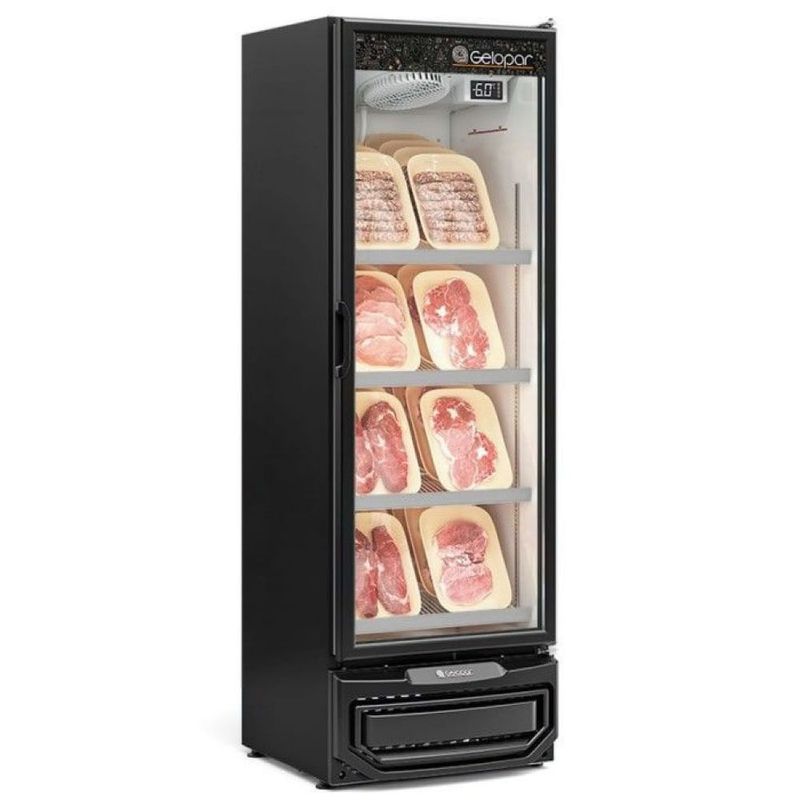 REFRIGRADOR-CARNES-E-BEBIDAS-GCBC45-PRETO-445L-PORTA-VIDRO-220V---GELOPAR