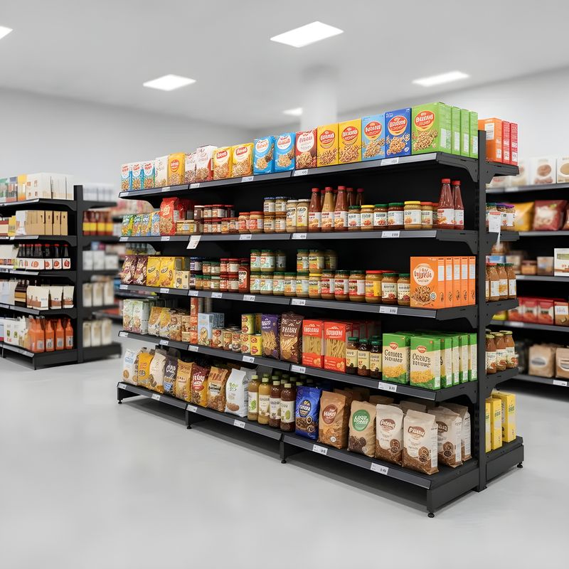 GONDOLA-CENTRO-CONTINUACAO-137X90-3-BANDEJAS-60CM---BASE-80CM-PRETO---AMAPA