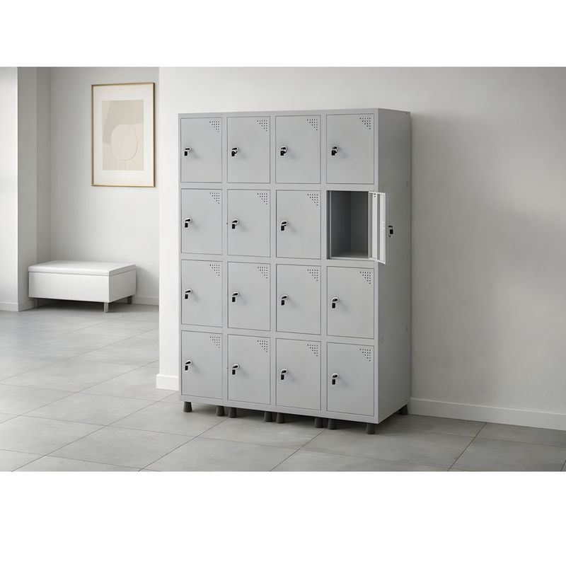 ROUPEIRO-ACO-LIGHT-16-PORTAS-CINZA-COM-FECHADURA---PANDIN