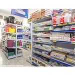 GONDOLA-CENTRO-CONTINUACAO-170X90-4-BANDEJAS-60CM---BASE-80CM-BRANCO---AMAPA