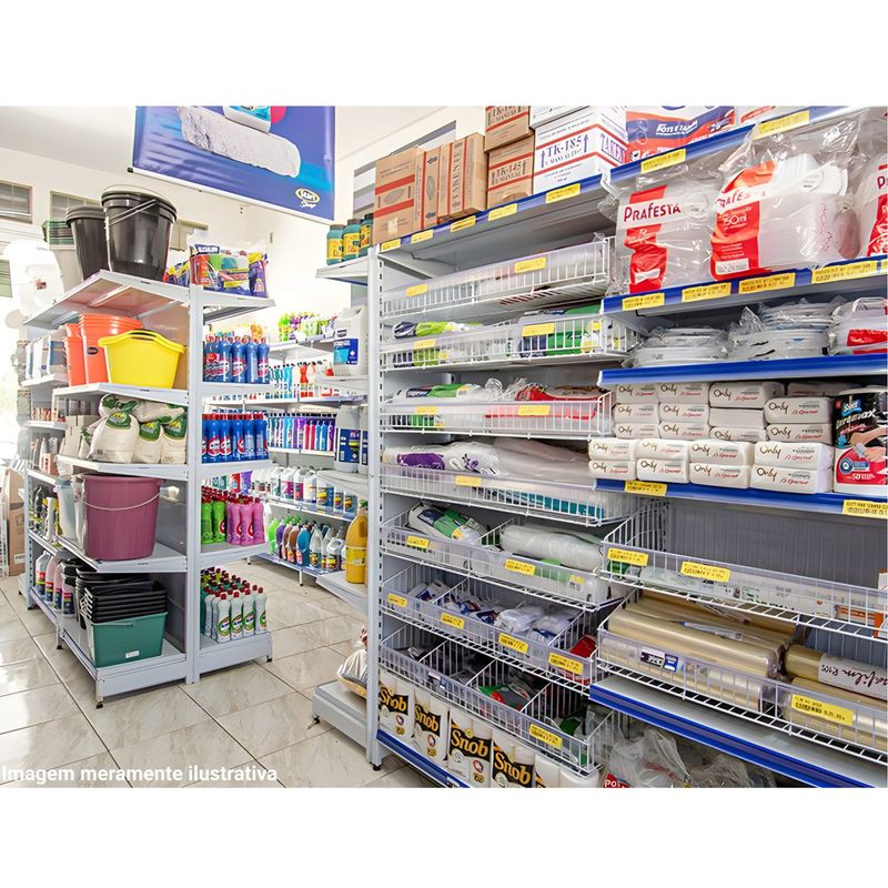 GONDOLA-CENTRO-CONTINUACAO-170X90-4-BANDEJAS-60CM---BASE-80CM-BRANCO---AMAPA