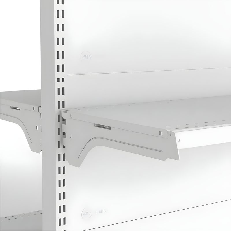 GONDOLA-CENTRO-CONTINUACAO-170X90-4-BANDEJAS-60CM---BASE-80CM-BRANCO---AMAPA