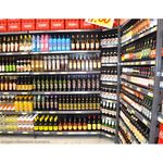 GONDOLA-PAREDE-CONTINUACAO-170X90-4-BANDEJAS-30CM---BASE-40CM-PRETO---AMAPA