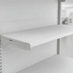 GONDOLA-PAREDE-CONTINUACAO-170X90-4-BANDEJAS-30CM---BASE-40CM-BRANCO---AMAPA