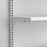 GONDOLA-PAREDE-CONTINUACAO-202X90-4-BANDEJAS-30CM---BASE-40CM-BRANCO---AMAPA