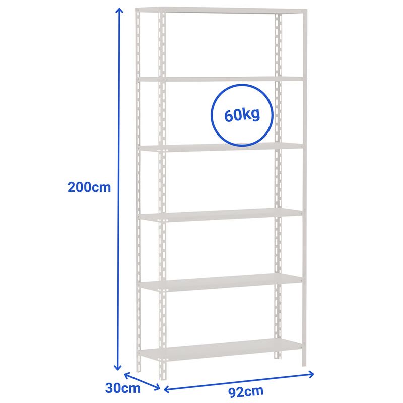 ESTANTE-DE-ACO-6-PRATELEIRAS-200X92X30-CINZA-60KG-POR-PRATELEIRA---AMAPA