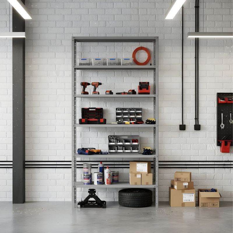 ESTANTE-DE-ACO-6-PRATELEIRAS-176X92X30-CINZA-25KG-POR-PRATELEIRAS-DUPLAFLEX---AMAPA