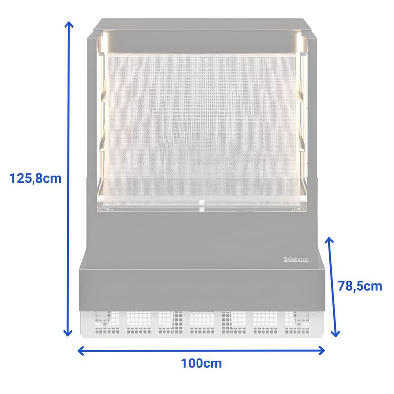 VITRINE-REFRIGERADA-AR-FORCADO-GGER-100-PRETO-SEM-BANDEJA-220V---GELOPAR