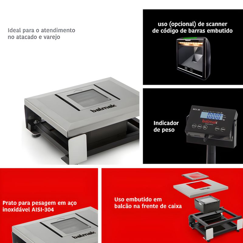 BALANCA-CHECK-OUT-BCK-30PB-30KGX5G-SEM-BATERIA---BALMAK