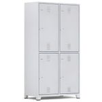 ROUPEIRO-DE-ACO-4-PORTAS-PARA-CADEADO-INSALUBRE-COM-SAPATEIRO-CINZA---AMAPA